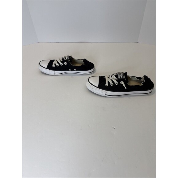 Size 7.5 - Converse Chuck Taylor All Star Low Top Black/White - Picture 2 of 14